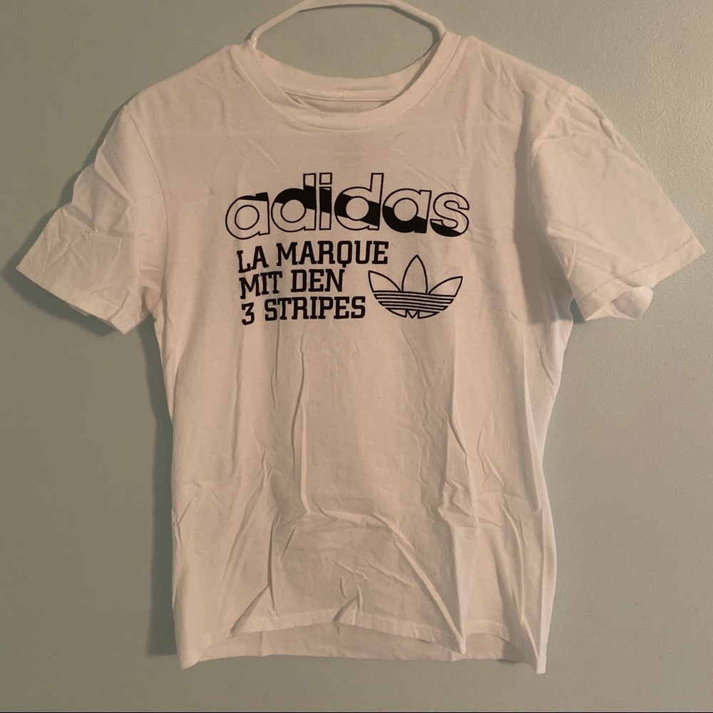 adidas originals logo t shirt - size small